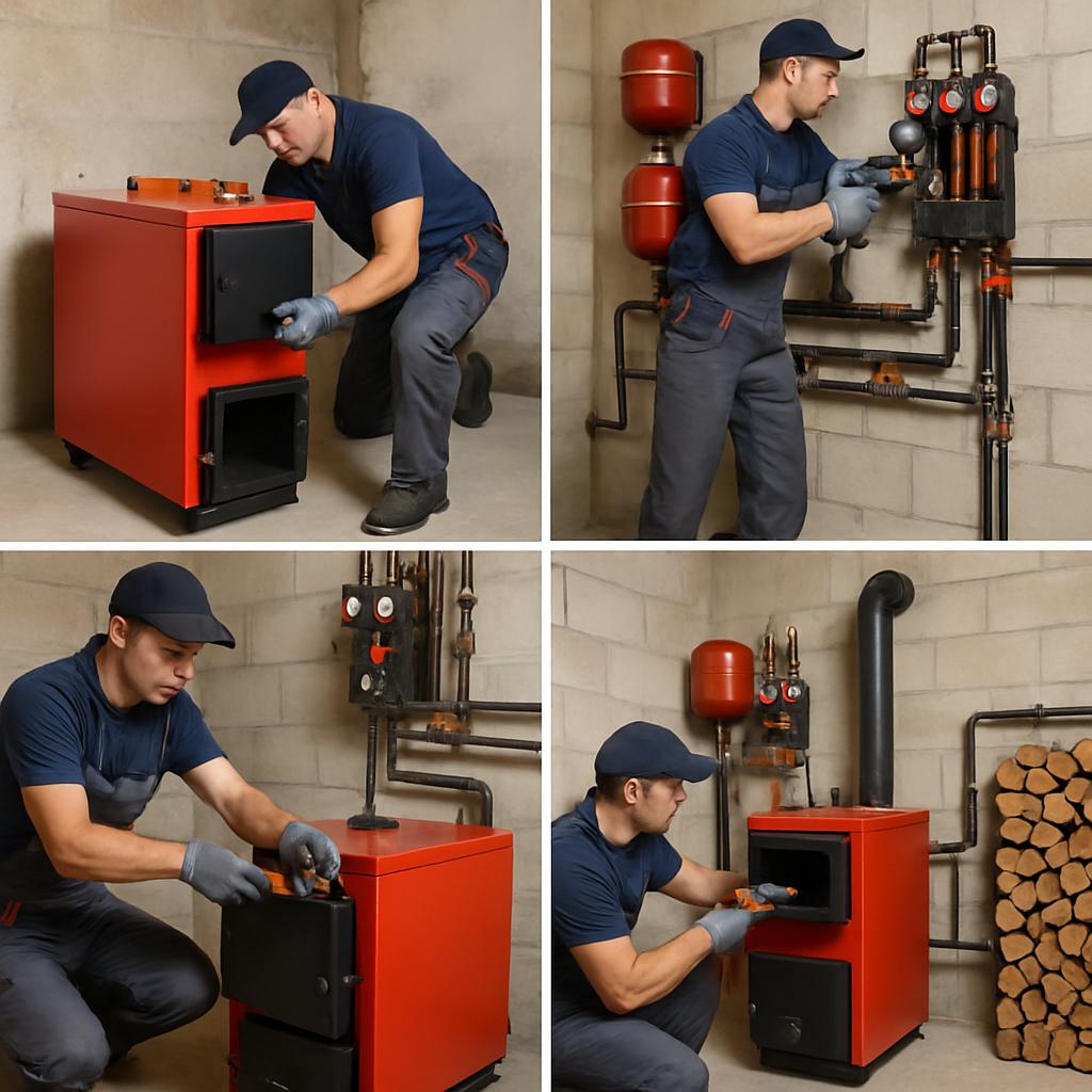 Монтаж дровяной котельной: комплексный пошаговый план Монтаж дровяной котельной: комплексный пошаговый план