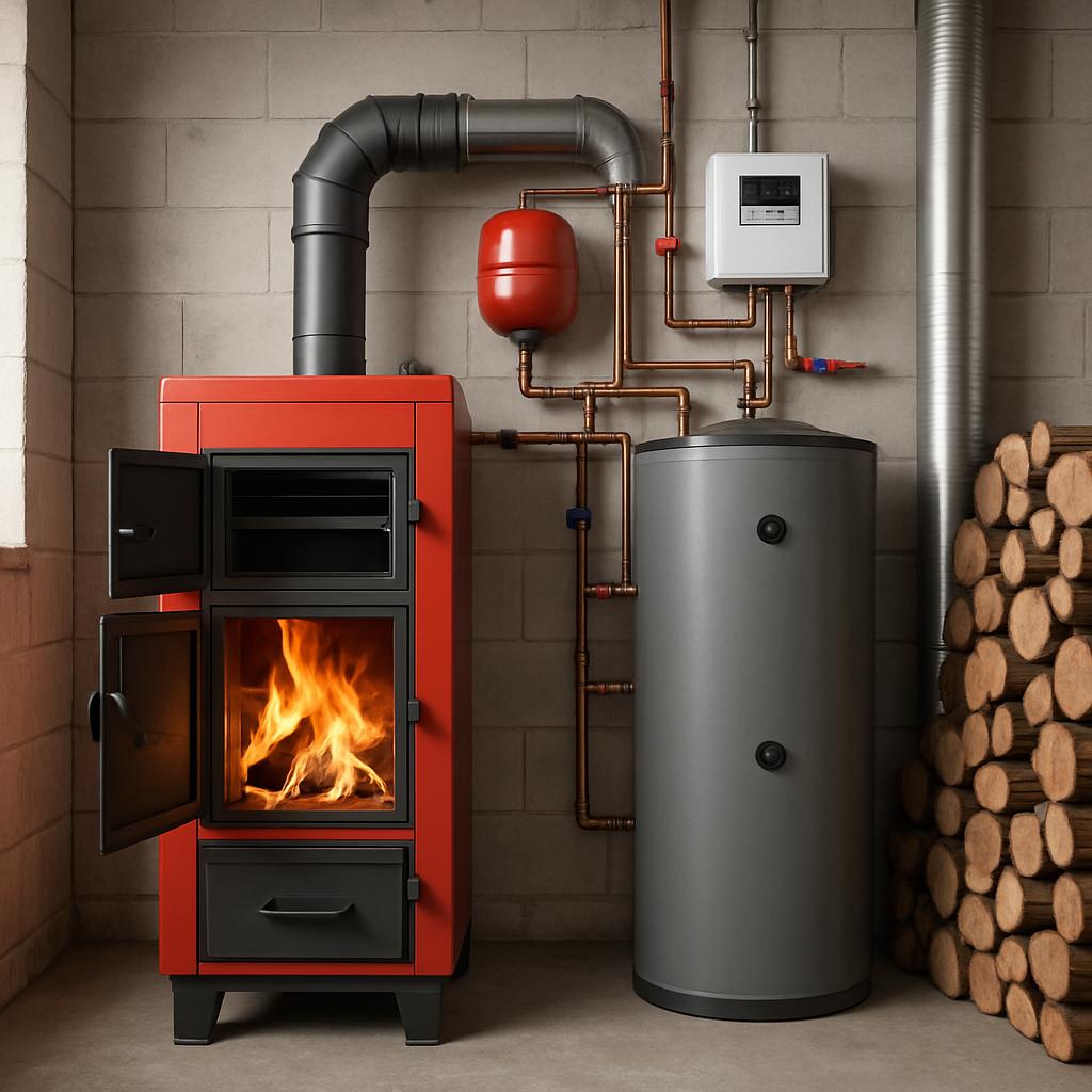 Почему выбрать Котельная для дома дровяная: автономность и экономия